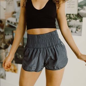 Free People The Way Home Shorts in Deep Sea